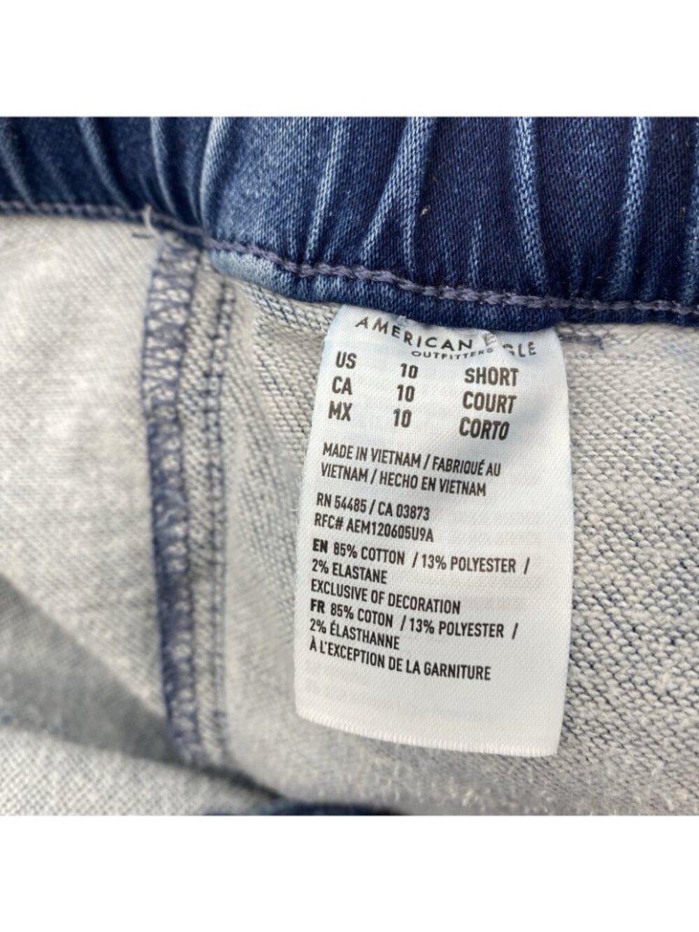 American Eagle Women’s Next Level Stretch Denim Jogger Jeans Size 10 SHORT - Picture 6 of 12